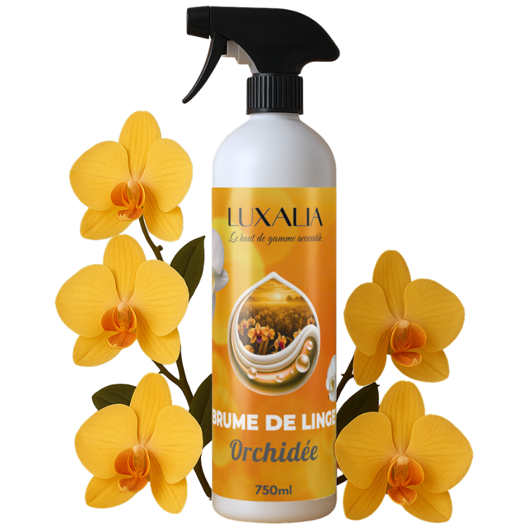 brume de linge orchidée