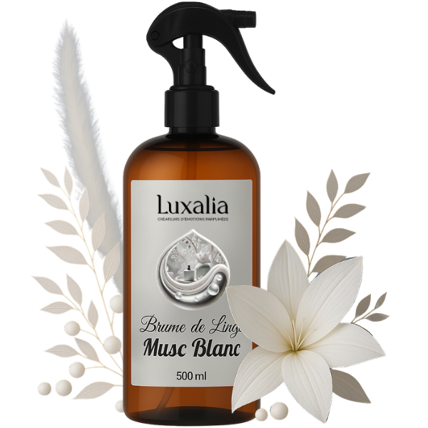 brume de linge musc blanc
