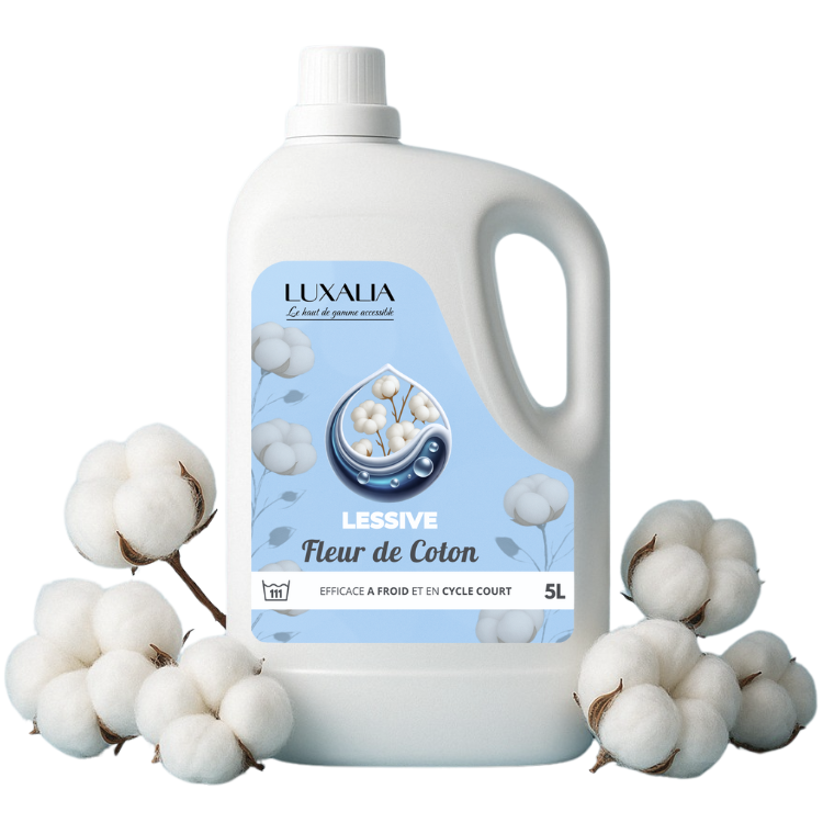 lessive à la fleur de coton
