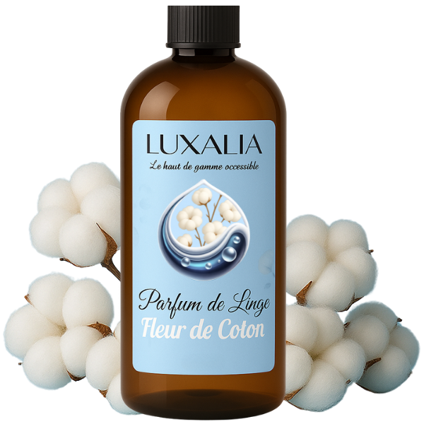 parfum de lessive à la fleur de coton